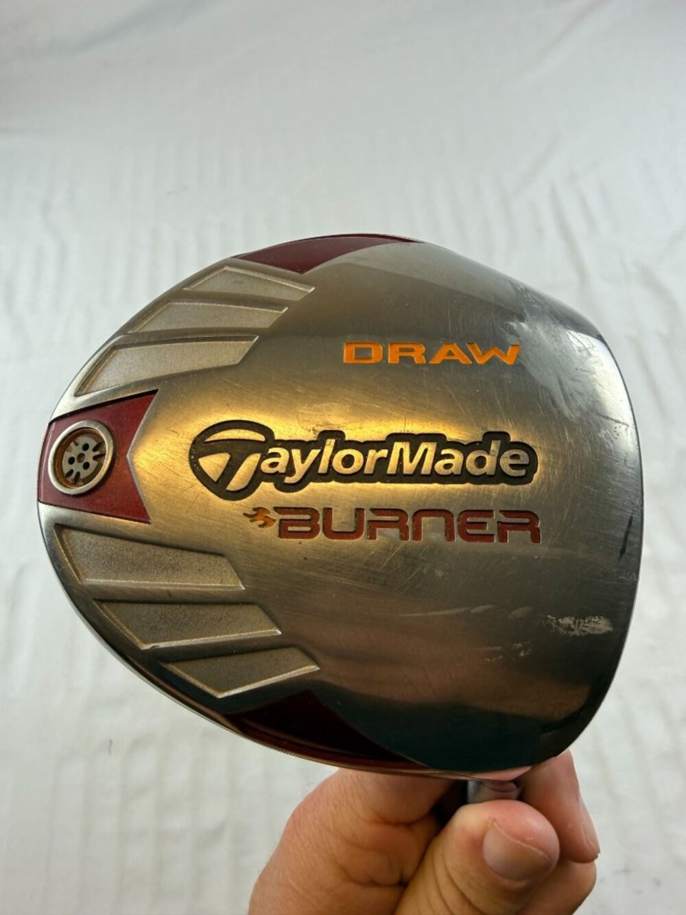 TAYLORMADE BURNER DRAW DRIVER 10.5° REAX SUPERFAST 50 REGULAR FLEX RIGHT